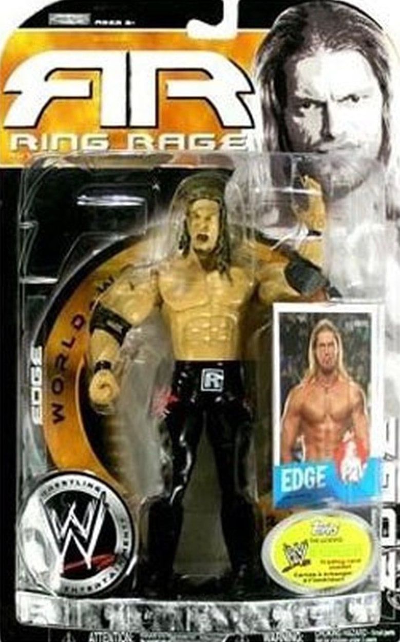 2006 WWE Jakks Pacific Ruthless Aggression Series 22.5 "Ring Rage" Edge [With Card]