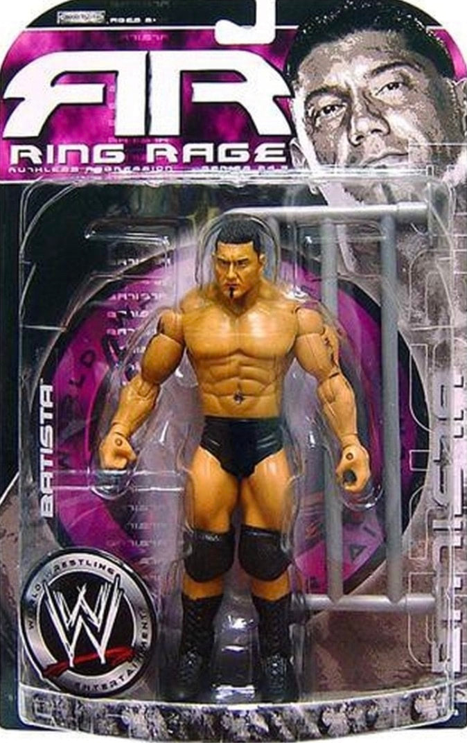 2007 WWE Jakks Pacific Ruthless Aggression Series 24.5 "Ring Rage" Batista