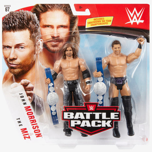 2020 WWE Mattel Basic Battle Packs Series 67 John Morrison vs. The Miz