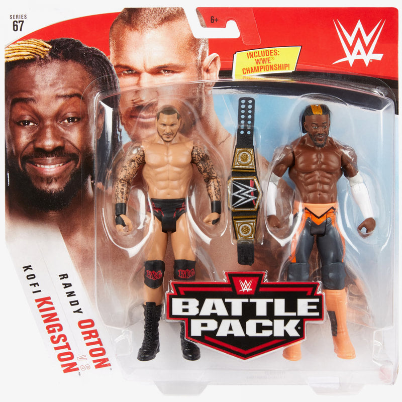 2020 WWE Mattel Basic Battle Packs Series 67 Randy Orton vs. Kofi Kingston