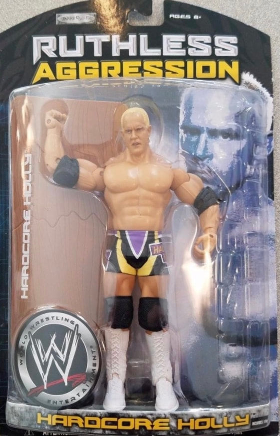 2007 WWE Jakks Pacific Ruthless Aggression Series 26 Hardcore Holly ...