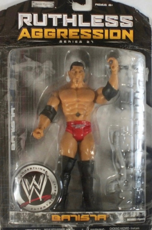 2007 WWE Jakks Pacific Ruthless Aggression Series 27 Batista