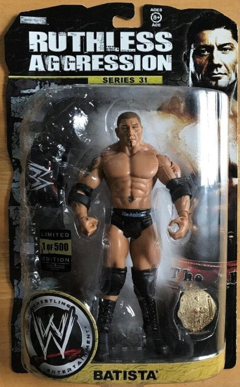2008 WWE Jakks Pacific Ruthless Aggression Series 31 Batista [Chase]