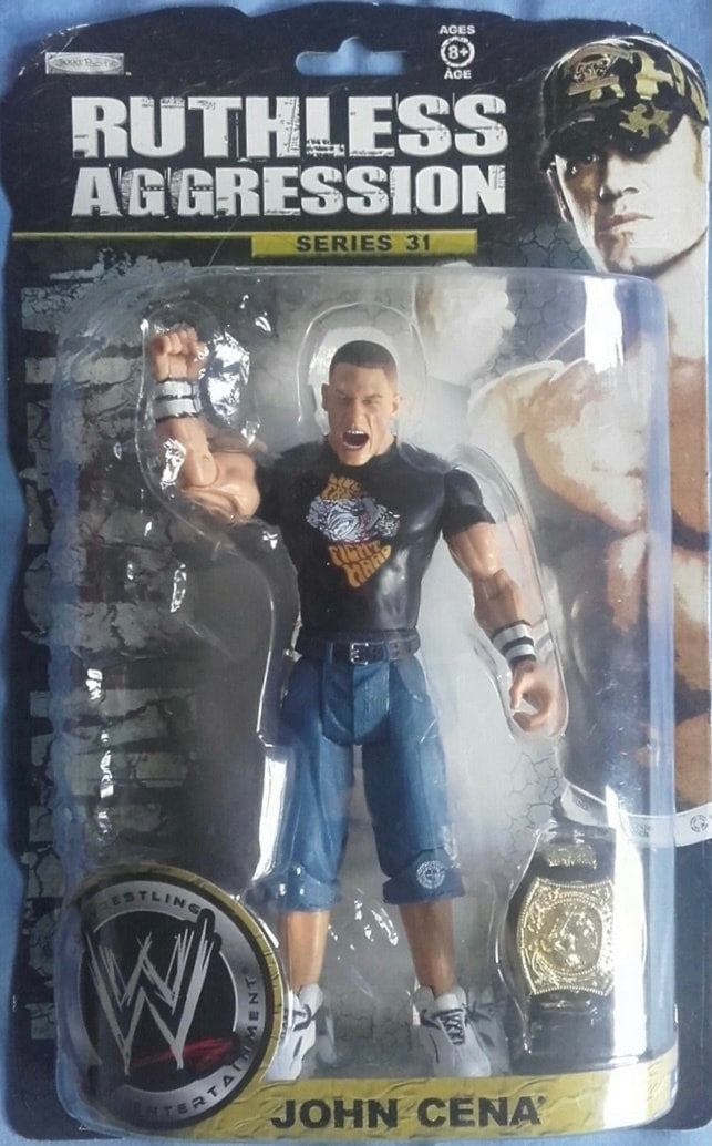2008 WWE Jakks Pacific Ruthless Aggression Series 31 John Cena