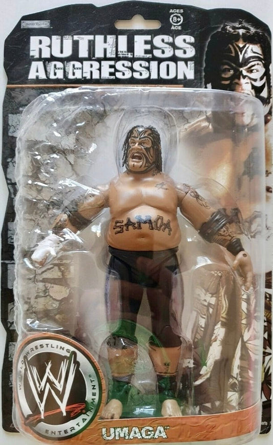 2008 WWE Jakks Pacific Ruthless Aggression Series 32 Umaga