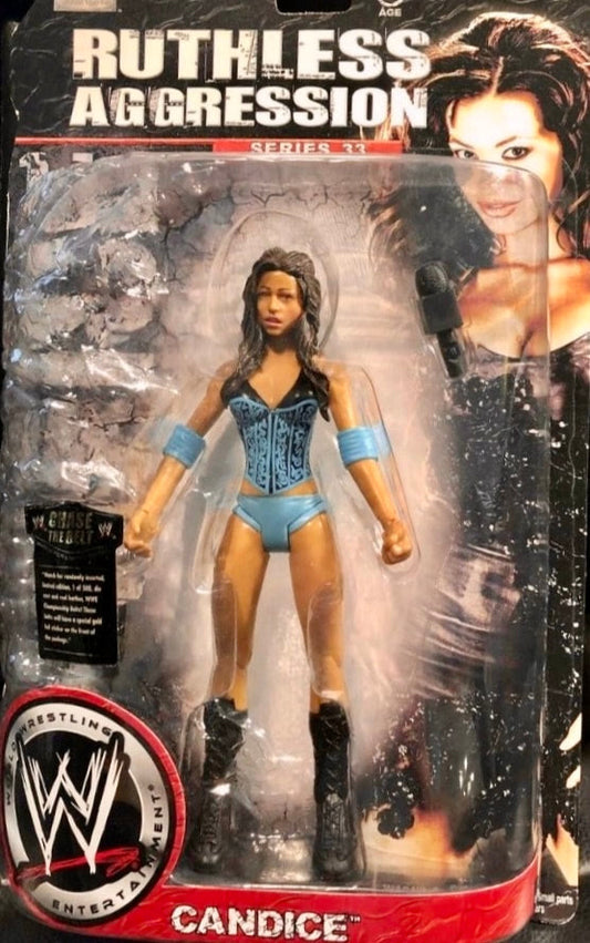 2008 WWE Jakks Pacific Ruthless Aggression Series 33 Candice