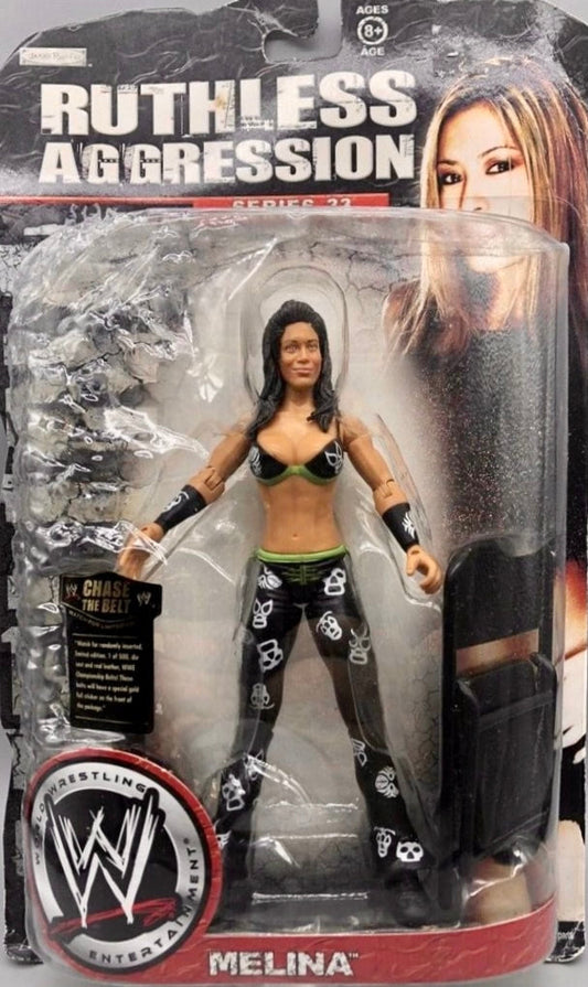 2008 WWE Jakks Pacific Ruthless Aggression Series 33 Melina