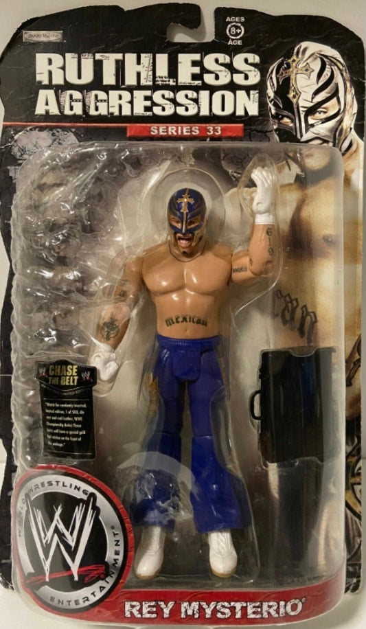 2008 WWE Jakks Pacific Ruthless Aggression Series 33 Rey Mysterio
