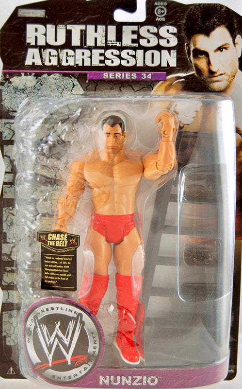 2008 WWE Jakks Pacific Ruthless Aggression Series 34 Nunzio