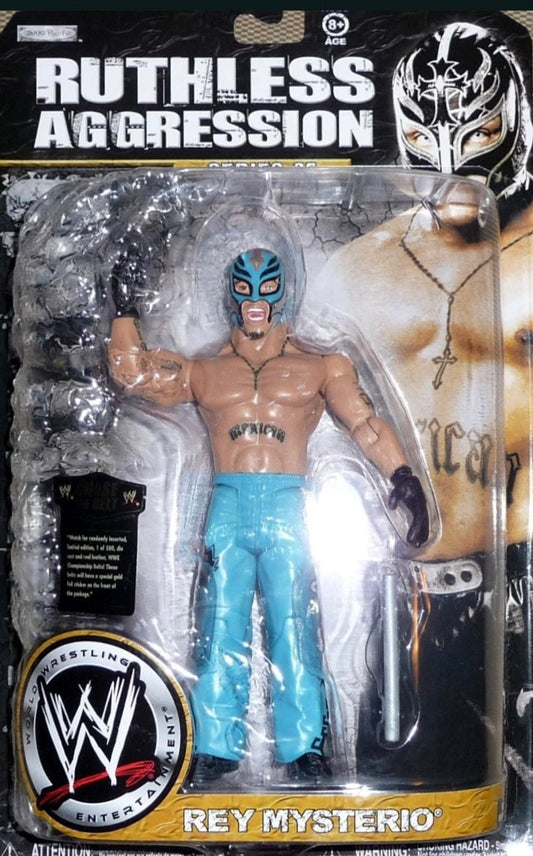 2008 WWE Jakks Pacific Ruthless Aggression Series 35 Rey Mysterio