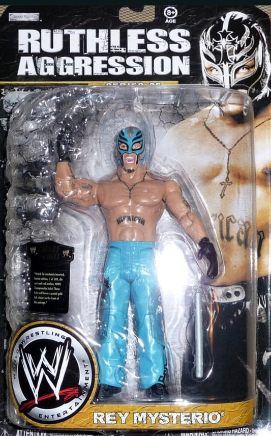 2008 WWE Jakks Pacific Ruthless Aggression Series 35 Rey Mysterio