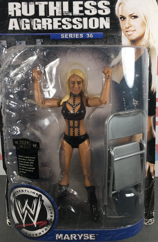 2008 WWE Jakks Pacific Ruthless Aggression Series 36 Maryse