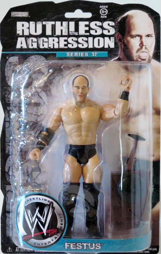 2008 WWE Jakks Pacific Ruthless Aggression Series 37 Festus