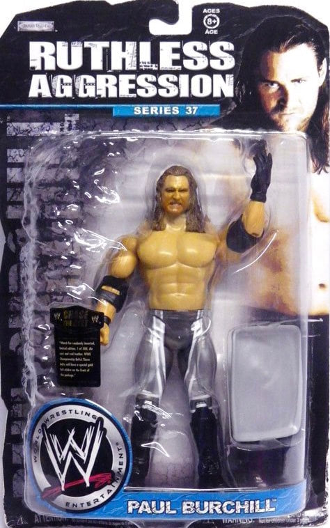 2008 WWE Jakks Pacific Ruthless Aggression Series 37 Paul Burchill