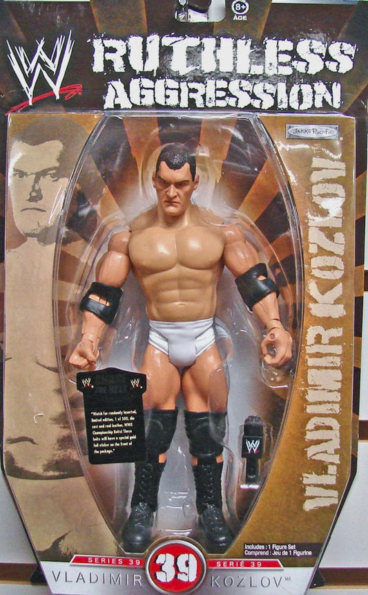 2009 WWE Jakks Pacific Ruthless Aggression Series 39 Vladimir Kozlov