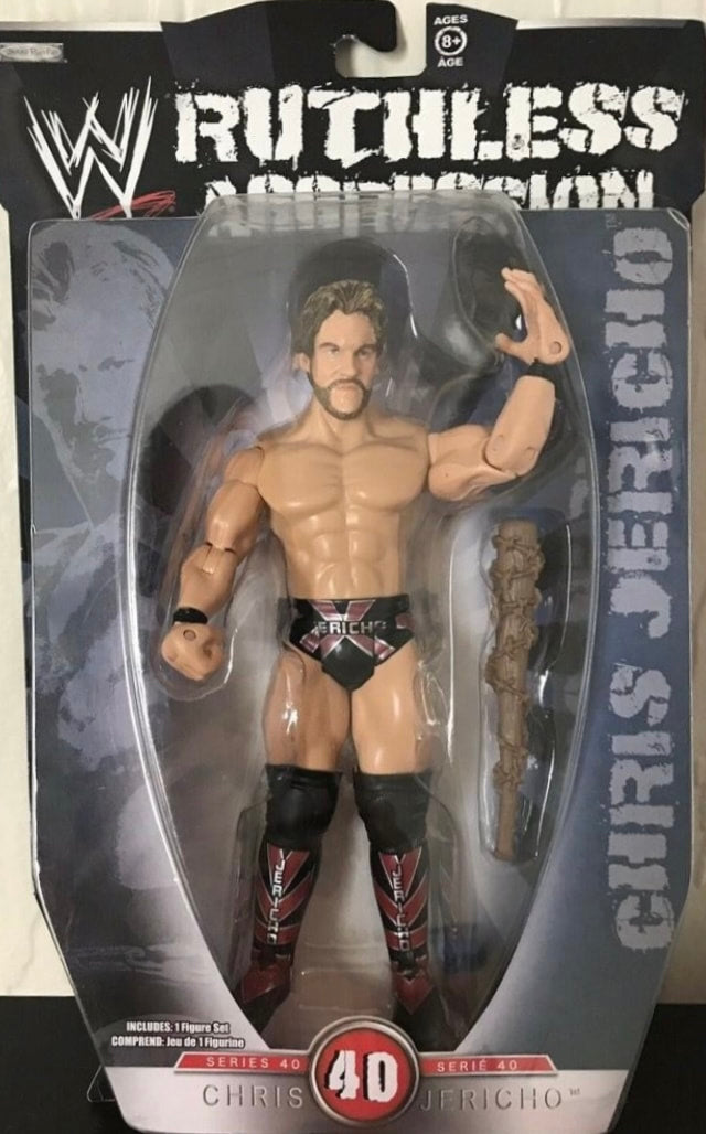 2009 WWE Jakks Pacific Ruthless Aggression Series 40 Chris Jericho