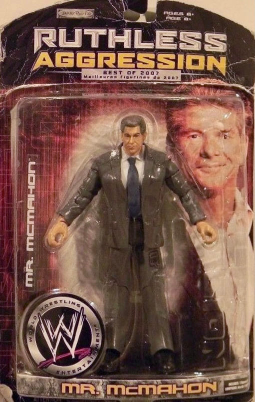 2007 WWE Jakks Pacific Ruthless Aggression Best of 2007 Mr. McMahon