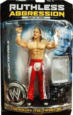 2008 WWE Jakks Pacific Ruthless Aggression Best of 2008 Shawn Michaels