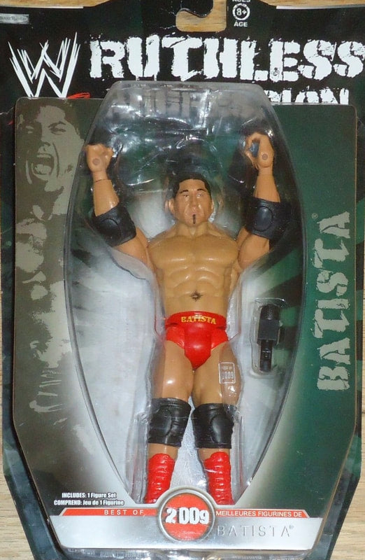2009 WWE Jakks Pacific Ruthless Aggression Best of 2009 Series 1 Batista