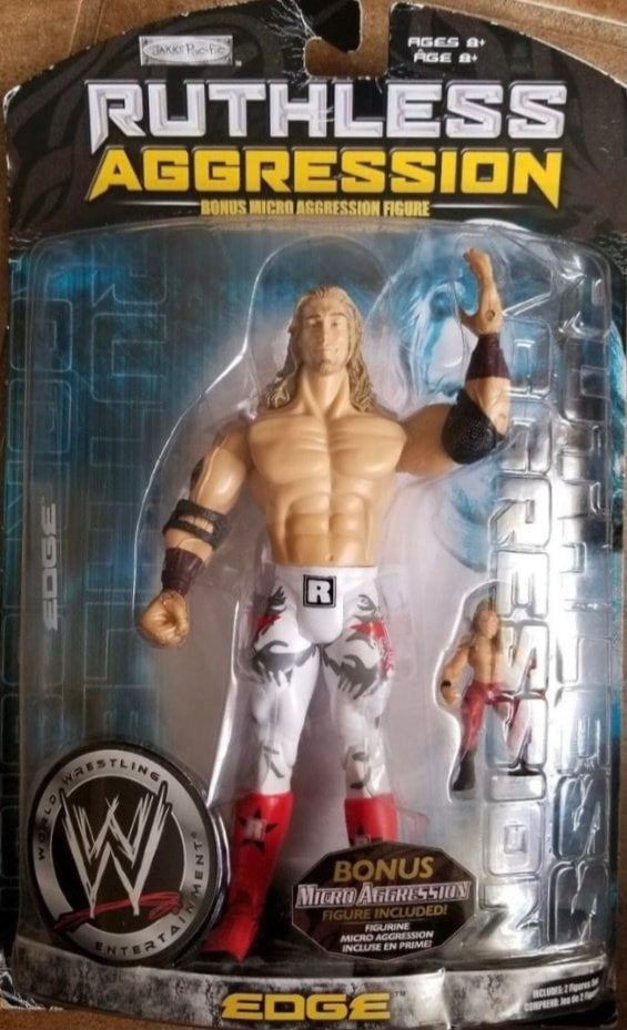 2009 WWE Jakks Pacific Ruthless Aggression With Micro Aggression Series 2 Edge