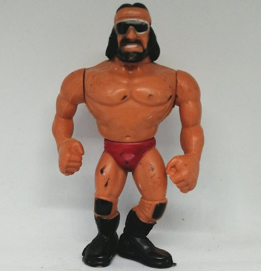 1991 Spanish Dollar Store Rubber WWF Hasbro Bootleg/Knockoff "Macho Man" Randy Savage [With Black Knee Pads & Boots]