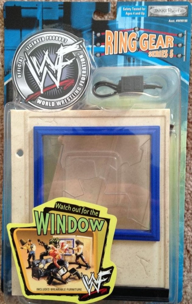 2001 WWF Jakks Pacific Ring Gear Series 5: Watch Out For the Window