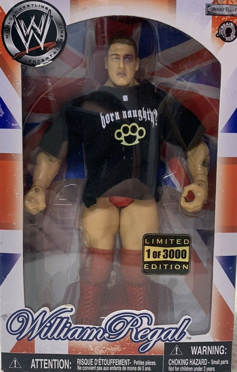 WWE Jakks Pacific Boxed UK Exclusive Wiliam Regal