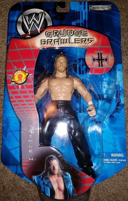 2002 WWE Jakks Pacific Grudge Brawlers Triple H [Exclusive]