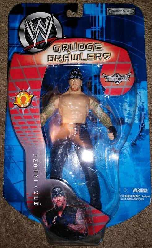 2002 WWE Jakks Pacific Grudge Brawlers Undertaker [Exclusive]