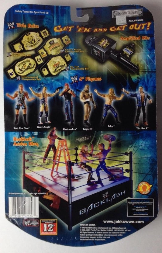 2002 WWE Jakks Pacific Grudge Brawlers Jeff Hardy [Exclusive]