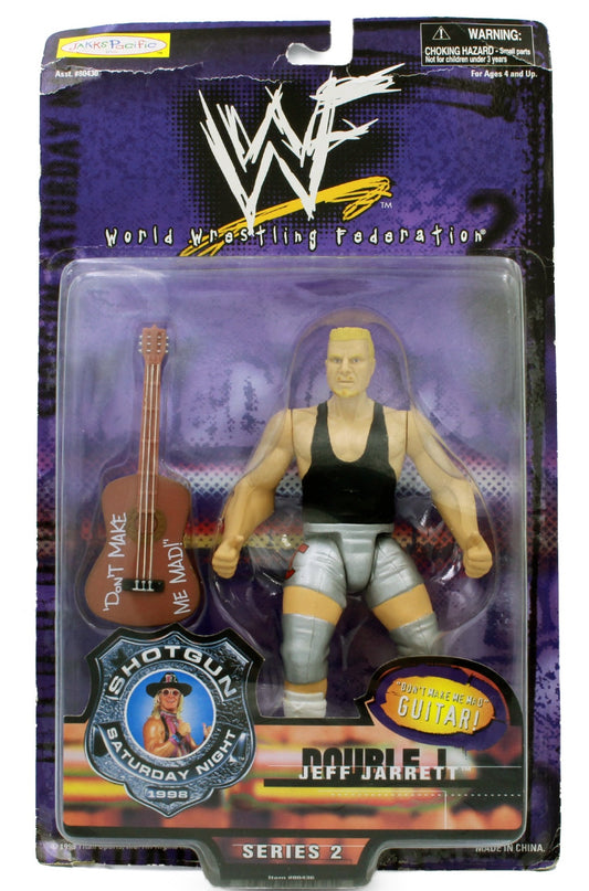 1999 WWF Jakks Pacific Shotgun Saturday Night Series 2 "Double J" Jeff Jarrett