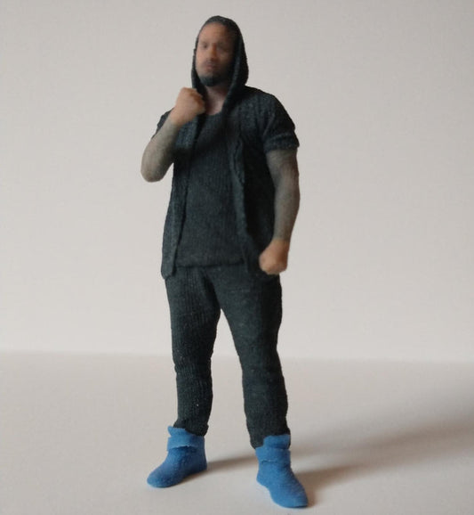 2017 WWE Staramba 3D Printed Statues Jimmy Uso