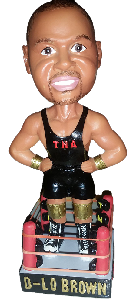 2003 TNA/Impact Wrestling D'Lo Brown Bobblehead