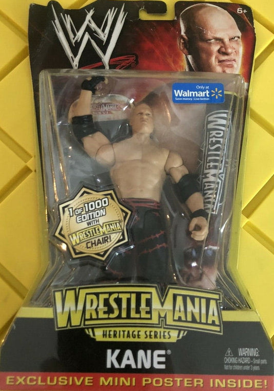 2011 WWE Mattel Basic WrestleMania Heritage Series 2 Kane [Chase]