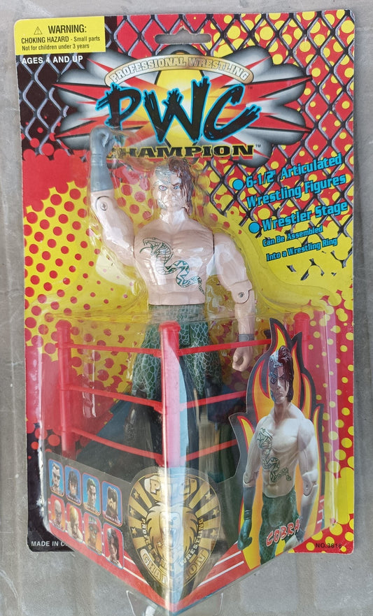 2001 Sunco Ltd. Professional Wrestling Champion Bootleg/Knockoff Cobra