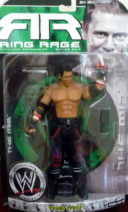 2008 WWE Jakks Pacific Ruthless Aggression Series 34.5 "Ring Rage" The Miz
