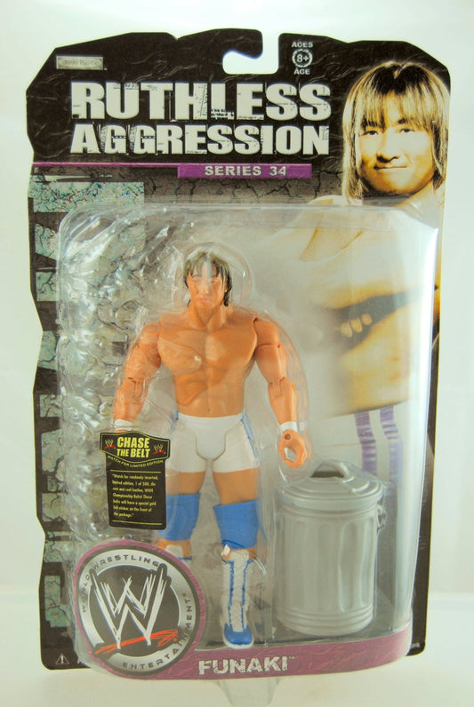 2008 WWE Jakks Pacific Ruthless Aggression Series 34 Funaki