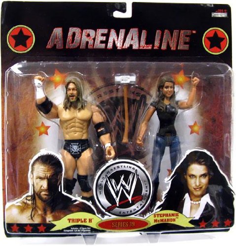 2009 WWE Jakks Pacific Adrenaline Series 39 Triple H & Stephanie McMahon