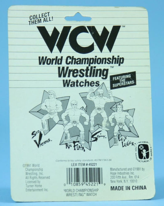1991 WCW Hope Industries Inc. Lex Luger Magnet