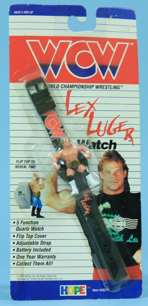 1991 WCW Hope Industries Inc. Lex Luger Watch