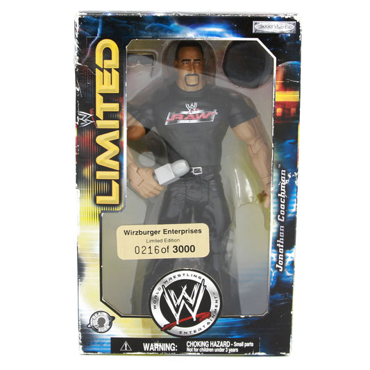 2004 WWE Jakks Pacific Boxed Limited Edition Jonathan Coachman
