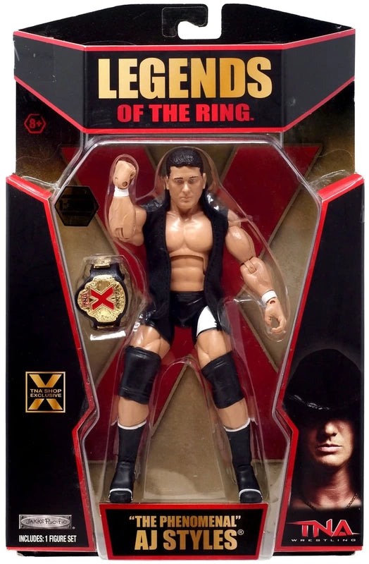 TNA Wrestling Jakks Pacific Legends of the Ring "The Phenomenal" AJ Styles [Exclusive]