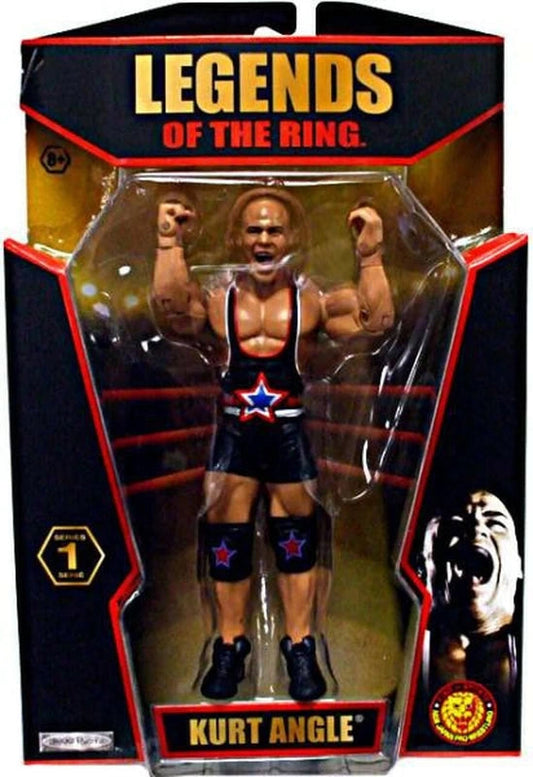 2010 TNA Wrestling Jakks Pacific Legends of the Ring Series 1 Kurt Angle