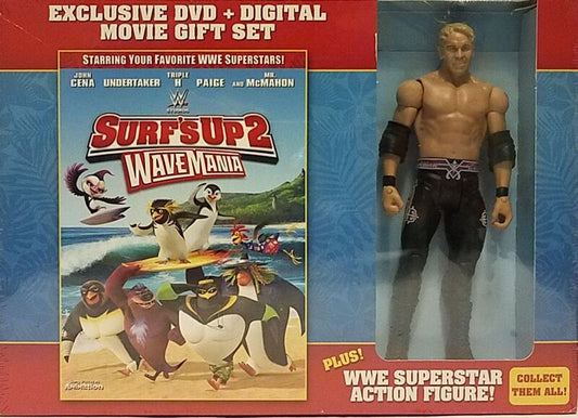 2016 WWE Mattel Surf's Up 2: Wavemania Walmart Exclusive DVD Gift Set Christian [Basic Series 39]