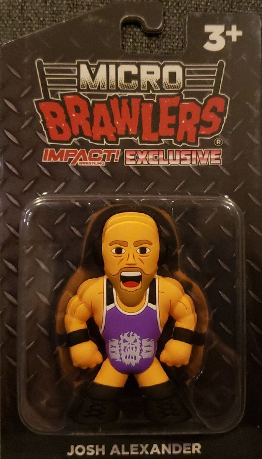 2021 Pro Wrestling Tees Impact! Wrestling Exclusive Micro Brawlers Series 2 Josh Alexander