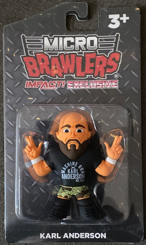 2021 Pro Wrestling Tees Impact! Wrestling Exclusive Micro Brawlers Series 2 Karl Anderson