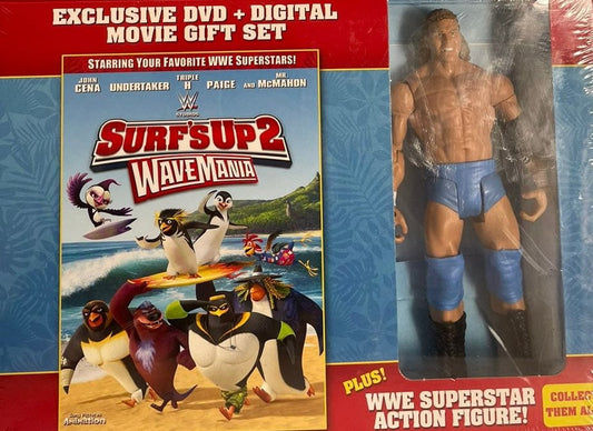 2016 WWE Mattel Surf's Up 2: Wavemania Walmart Exclusive DVD Gift Set Sid Justice