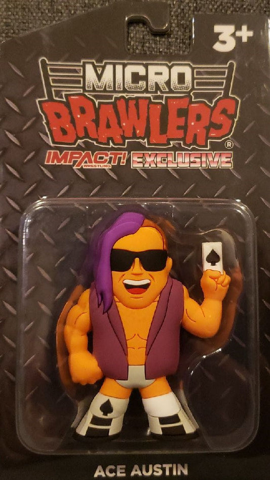 2021 Pro Wrestling Tees Impact! Wrestling Exclusive Micro Brawlers Series 2 Ace Austin