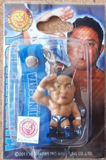 2011 NJPW CharaPro Yuji Nagata Mini Big Head Figure Strap