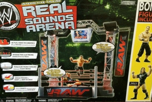 2008 WWE Jakks Pacific Real Sounds Arena [With John Cena & Triple H]
